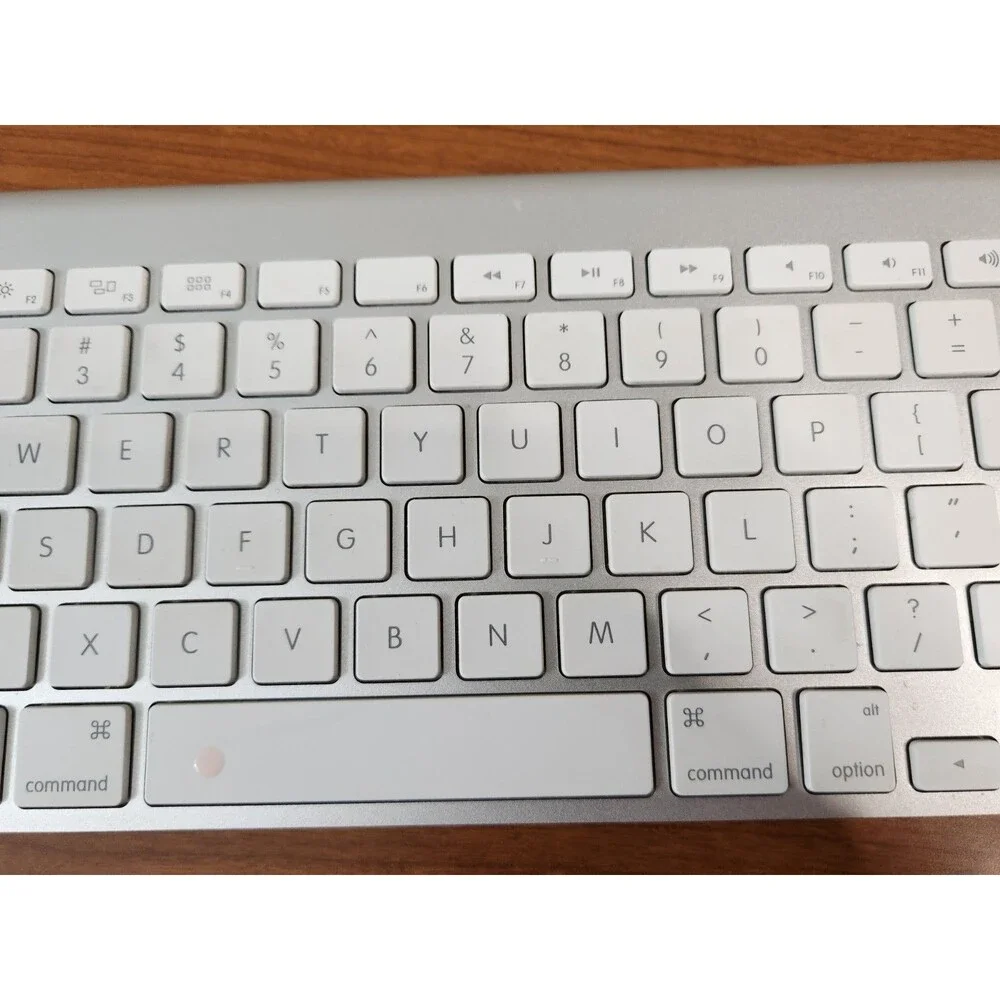 OEM Apple Wireless Bluetooth Keyboard Model A1314 For Mac Aluminium Tested